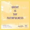 Great Is Thy Faithfulness (Live at T.G.C.)